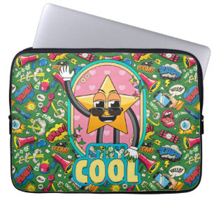Housse pour ordinateur portable Retro Comic Pop St