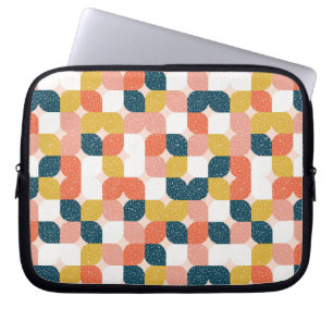 Housse Pour Ordinateur Portable Rétro motif géométrique de Bauhaus