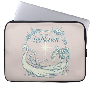 Housse Pour Ordinateur Portable Retrouvez-moi à LOTHLORIEN™ - Bateau cygne