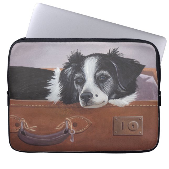 Housse Pour Ordinateur Portable Rêver de Voyage (Devant)