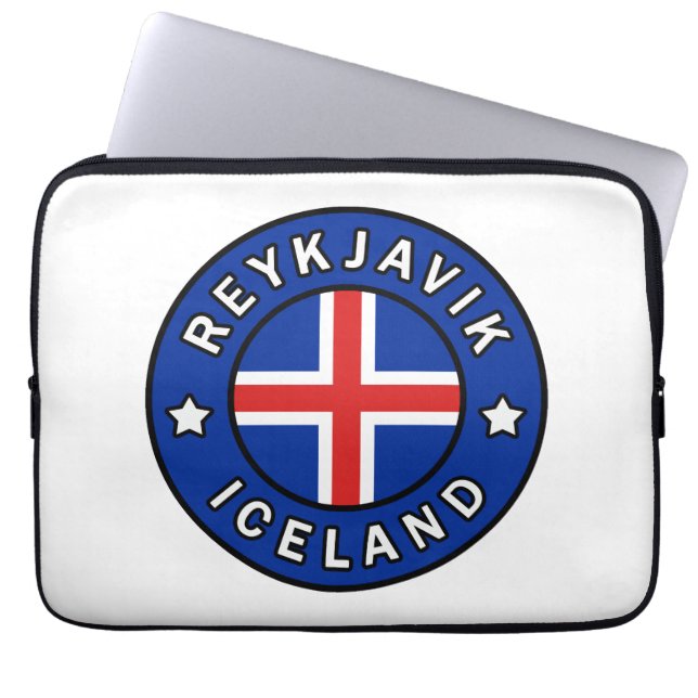 Housse Pour Ordinateur Portable Reykjavik Islande (Devant)