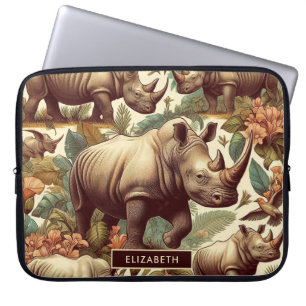Housse Pour Ordinateur Portable Rhino vintage sans fil