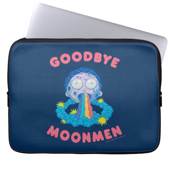 Housse Pour Ordinateur Portable RICK ET MORTY™ | Goodbye Moonmen (Devant)