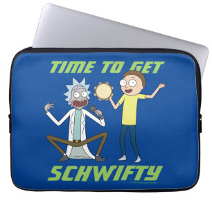 Housse Pour Ordinateur Portable RICK ET MORTY™  Il Est Temps D'Obtenir Schwifty