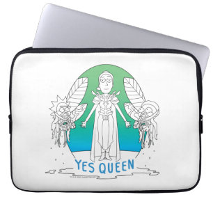 Housse Pour Ordinateur Portable RICK ET MORTY™ Oui Reine