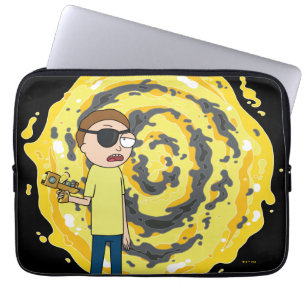 Housse Pour Ordinateur Portable RICK ET MORTY™ Portail Evil Morty