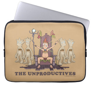 Housse Pour Ordinateur Portable RICK ET MORTY™   the Unproductives