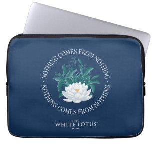 Housse Pour Ordinateur Portable Rien Ne Vient De Rien - Le Lotus Blanc