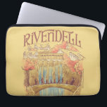 Housse Pour Ordinateur Portable RIVENDELL™ Fellowship Watercolor Illustration<br><div class="desc">Escape to the hidden valley of Rivendell™ with this enchanting Lord of the Rings™ design inspired by the beauty and serenity of the Elven refuge. Featuring graceful bridges, cascading waterfalls, and elegant architecture nestled among autumn-kissed trees, this artwork captures the peaceful majesty of the Last Homely House. The Fellowship travels...</div>
