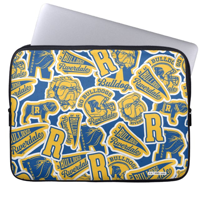 Housse Pour Ordinateur Portable Riverdale Football et Cheval Motif (Devant)