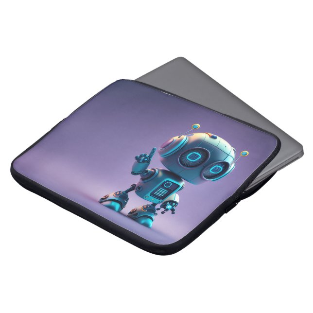 Housse Pour Ordinateur Portable Robotic Theme Laptop Sleeves (Devant haut)