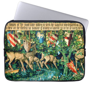 Housse Pour Ordinateur Portable Roi médiéval Arthur William Morris