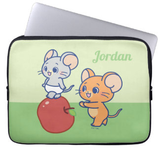 Housse Pour Ordinateur Portable Rollage Anime Tuffy et Jerry Apple