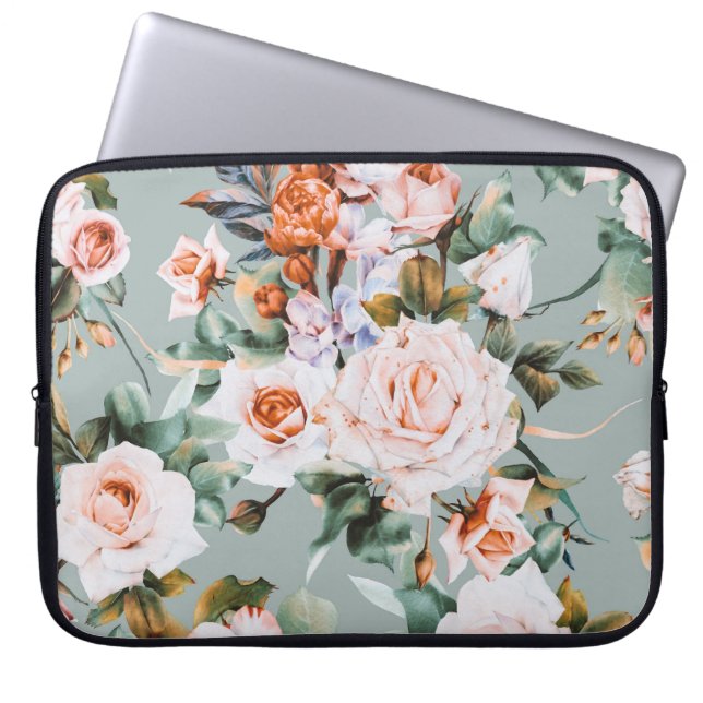 Housse Pour Ordinateur Portable Romantic Blossom Haven (Devant)