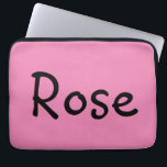 Housse Pour Ordinateur Portable Rose<br><div class="desc">Manche pour ordinateur portable rose</div>