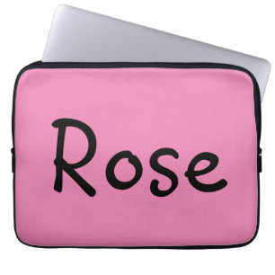 Housse Pour Ordinateur Portable Rose