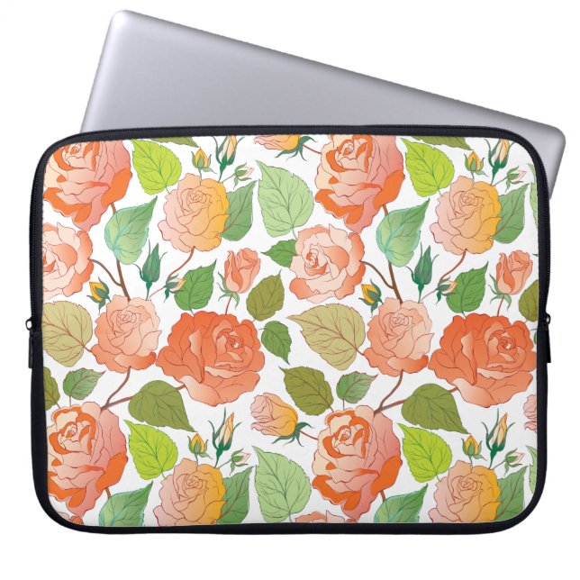 Housse Pour Ordinateur Portable Rose (Devant)