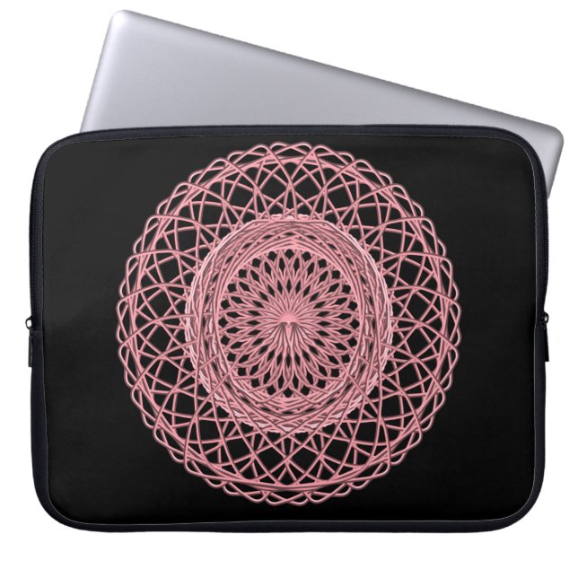 Housse Pour Ordinateur Portable Rose 1 (Devant)