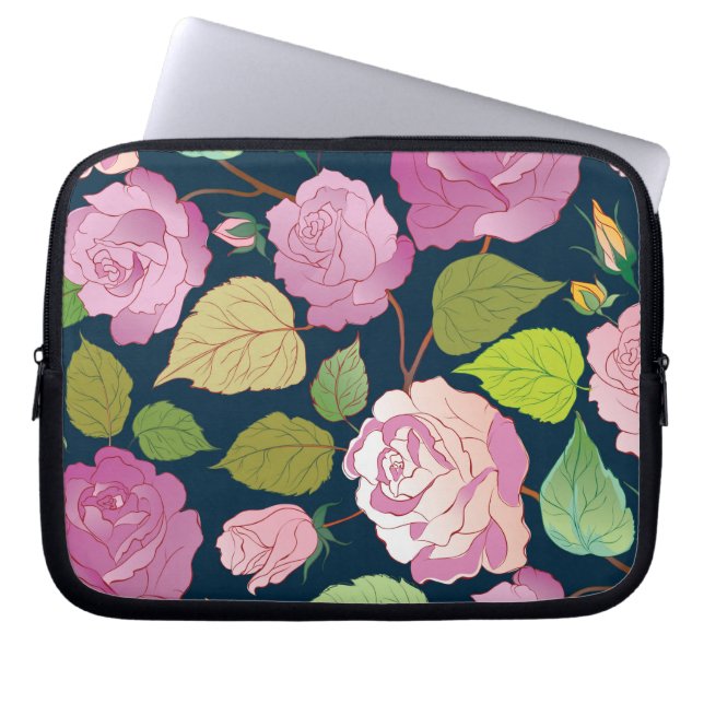 Housse Pour Ordinateur Portable Rose 16 (Devant)