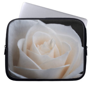 Housse Pour Ordinateur Portable rose blanche