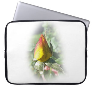 Housse Pour Ordinateur Portable rose jaune