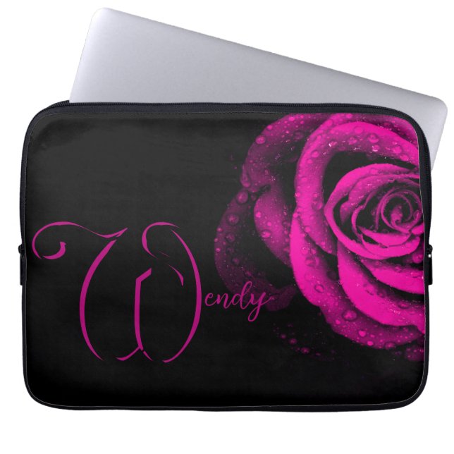 Housse Pour Ordinateur Portable Rose rose rose (Devant)