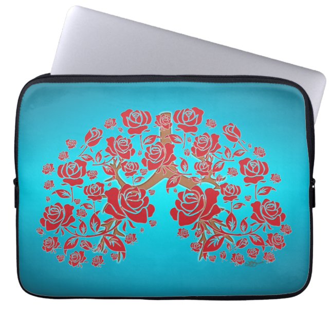 Housse Pour Ordinateur Portable Roses et espoir (Devant)