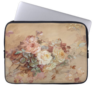 Housse Pour Ordinateur Portable Roses roses roses et jaunes - Franz Bischoff