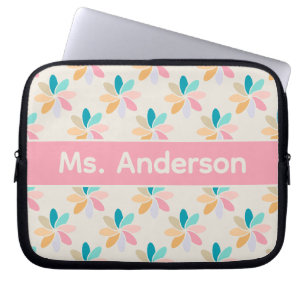 Housse Pour Ordinateur Portable Rouet pastel personnalisé