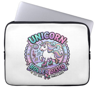 Housse Pour Ordinateur Portable Roulis de licorne de disco POD Prêt Marketplace Ar