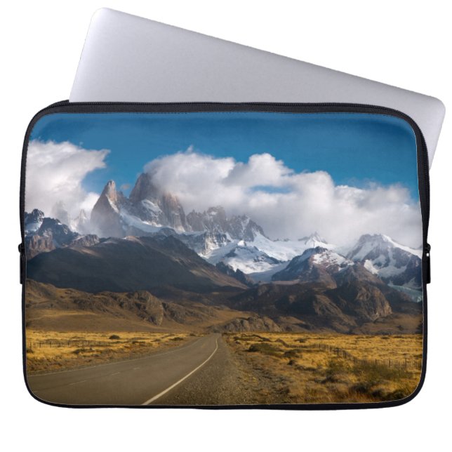 Housse Pour Ordinateur Portable Route pour monter Fitzroy, Patagonia (Devant)