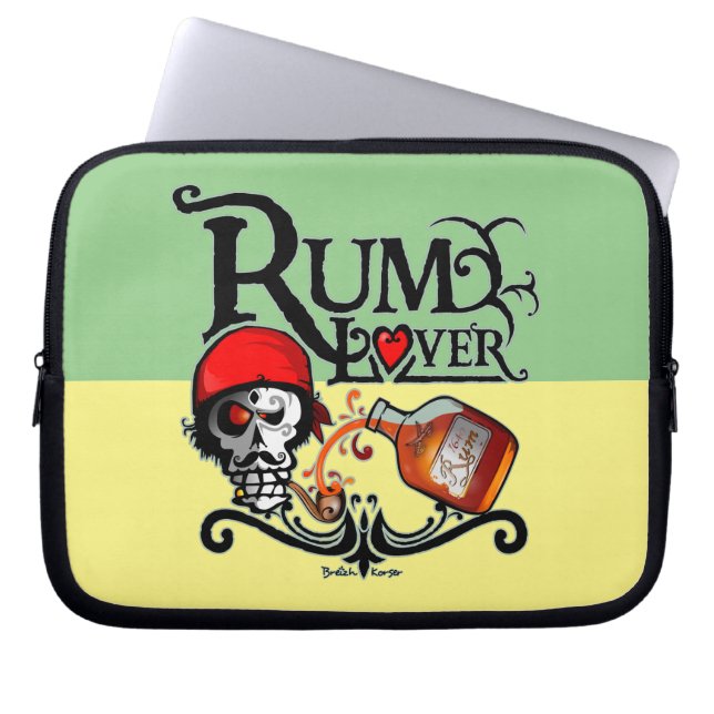 Housse Pour Ordinateur Portable Rum lover (Devant)