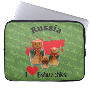Housse Pour Ordinateur Portable Russie - Russia Babuchka Enveloppe 10" - 15"