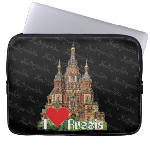 Housse Pour Ordinateur Portable Russie - Russia Babuchka Enveloppe 10" - 15"
