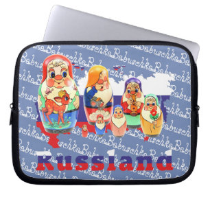Housse Pour Ordinateur Portable Russie - Russia Babuchka Enveloppe 10" - 15"