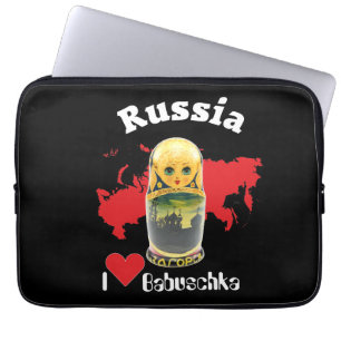 Housse Pour Ordinateur Portable Russie - Russia Babuchka Enveloppe 10" - 15"
