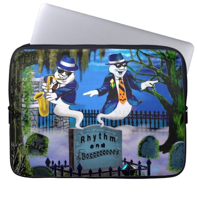HOUSSE POUR ORDINATEUR PORTABLE RYTHME & BOOOS (Devant)