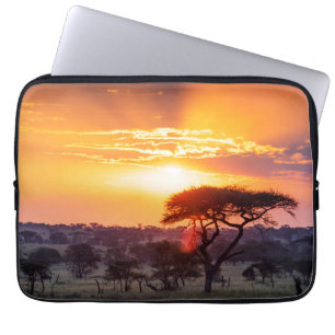 Housse Pour Ordinateur Portable Safari in the Serengeti National Park