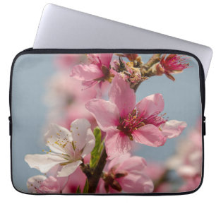Housse Pour Ordinateur Portable Sakura Splendor : Photographie de fleurs japonaise