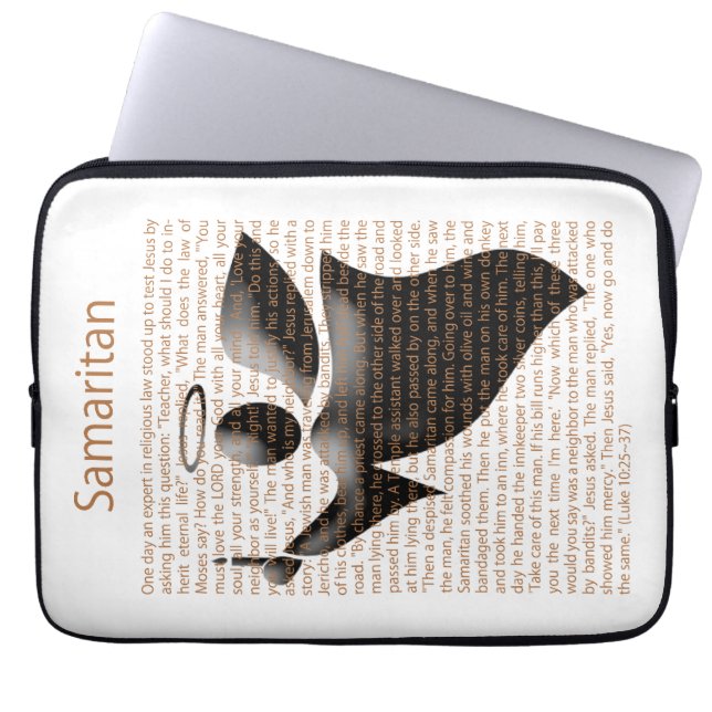 Housse Pour Ordinateur Portable Samaritain (Devant)