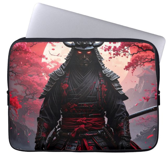 Housse Pour Ordinateur Portable Samouraï (Devant)