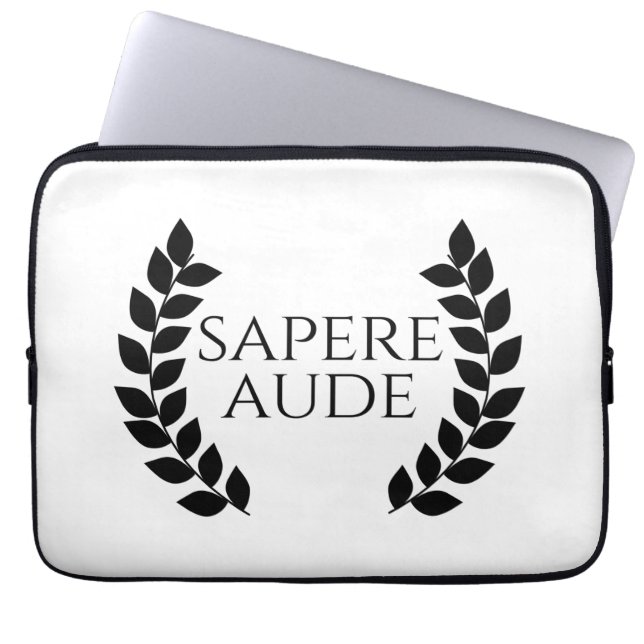 Housse Pour Ordinateur Portable Sapere Aude (Devant)