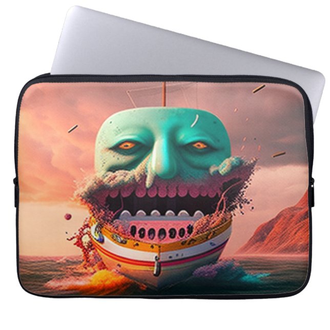 Housse Pour Ordinateur Portable Scary (Devant)