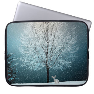 Housse Pour Ordinateur Portable Scène hivernale
