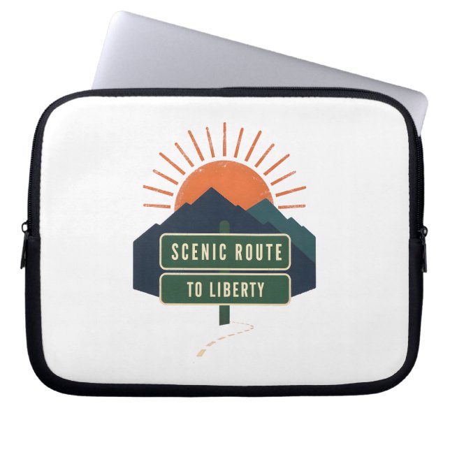 Housse pour ordinateur portable Scenic Route To Li (Devant)