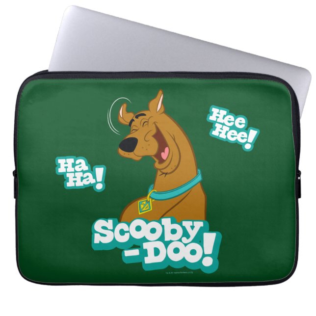 Housse Pour Ordinateur Portable Scooby-Doo Rire (Devant)