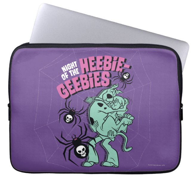 Housse Pour Ordinateur Portable Scooby-Doo & Shaggy Heebie-Geebies (Devant)