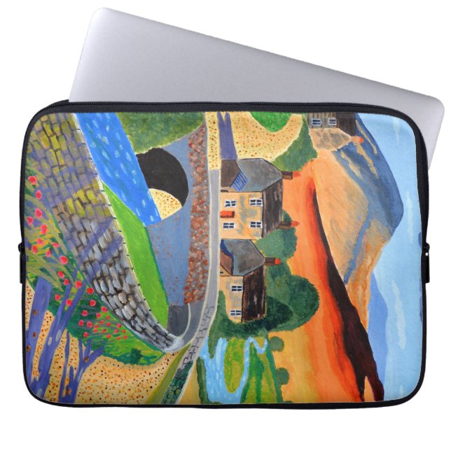 Housse Pour Ordinateur Portable Scottish highlands (Devant)