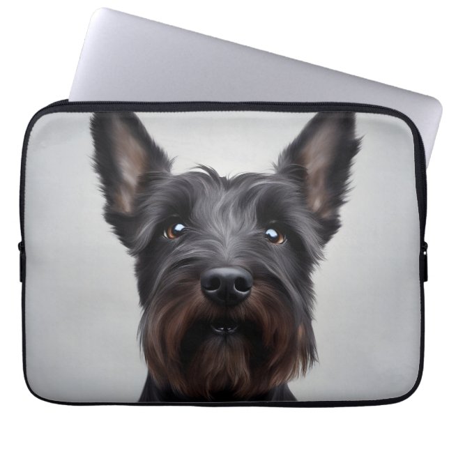 Housse Pour Ordinateur Portable Scottish Terrier (Devant)