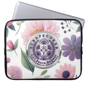 Housse Pour Ordinateur Portable Scrapbookers – Couper, Coller et Répéter